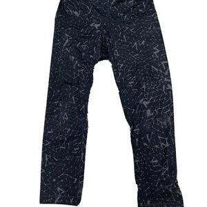 Lululemon Leggings Size 6 Black 3/4